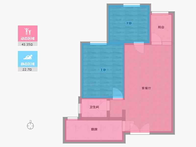 河南省-郑州市-华润置地-61.00-户型库-动静分区