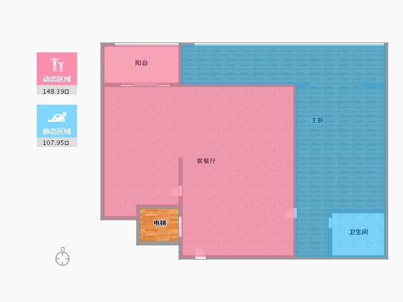 北京-北京市-路劲御合院-246.40-户型库-动静分区