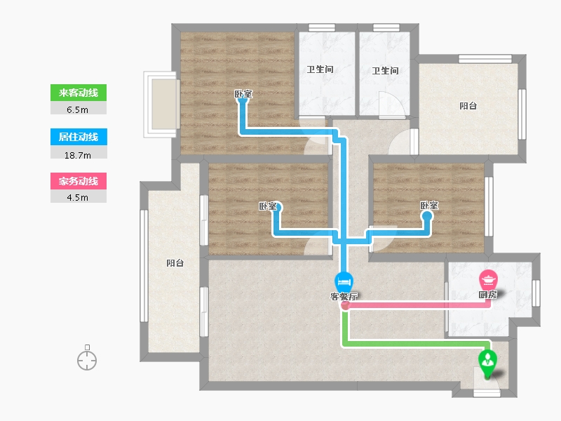 广东省-惠州市-东江公元-96.34-户型库-动静线