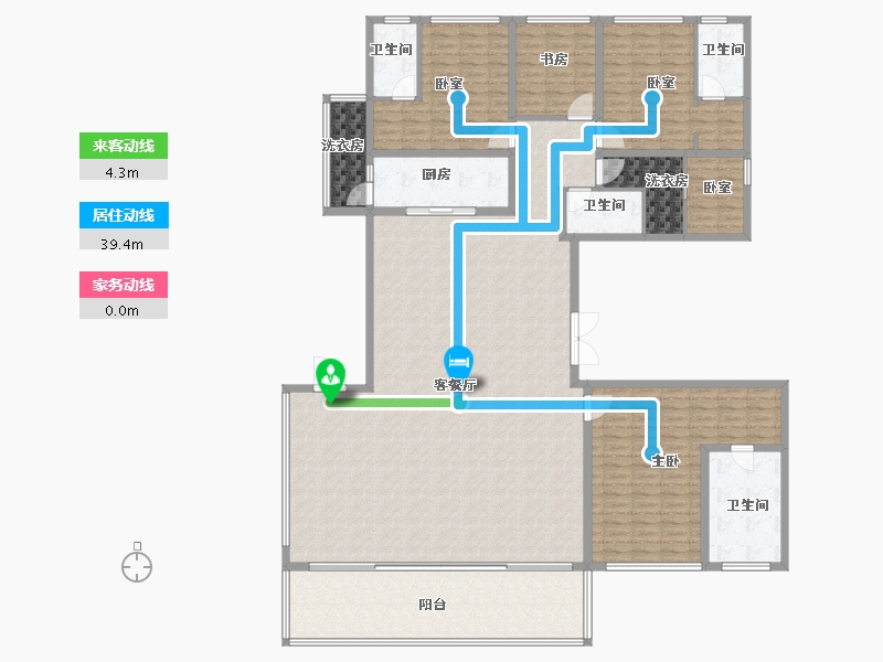 四川省-成都市-锦江赋-241.92-户型库-动静线