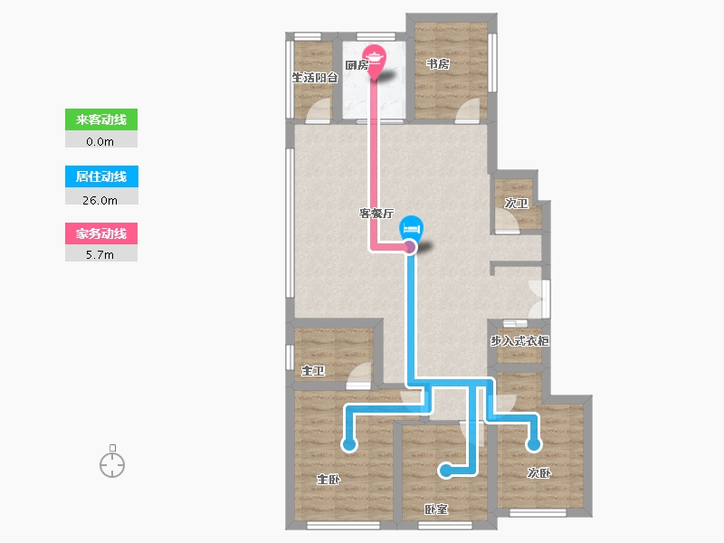 四川省-成都市-建发天府养云-88.50-户型库-动静线