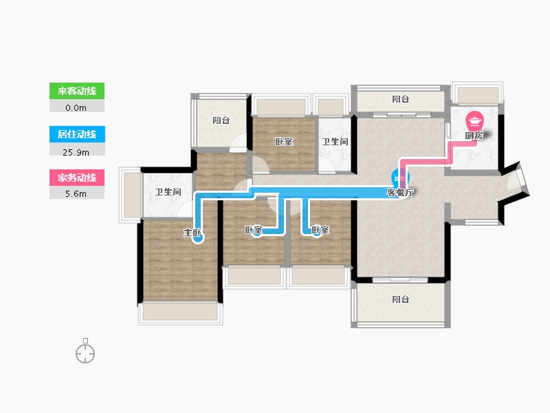 广东省-惠州市-星河传奇-112.36-户型库-动静线