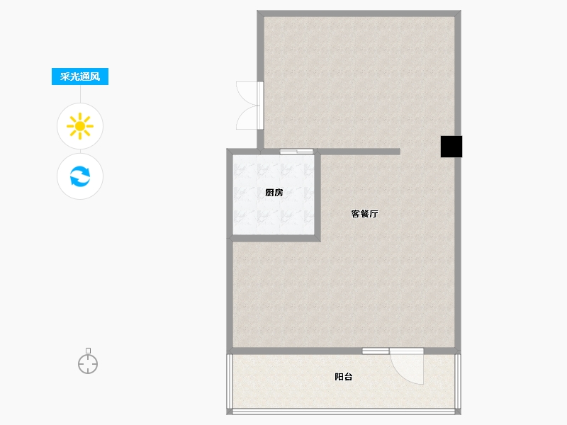 四川省-成都市-金房云庐-131.58-户型库-采光通风