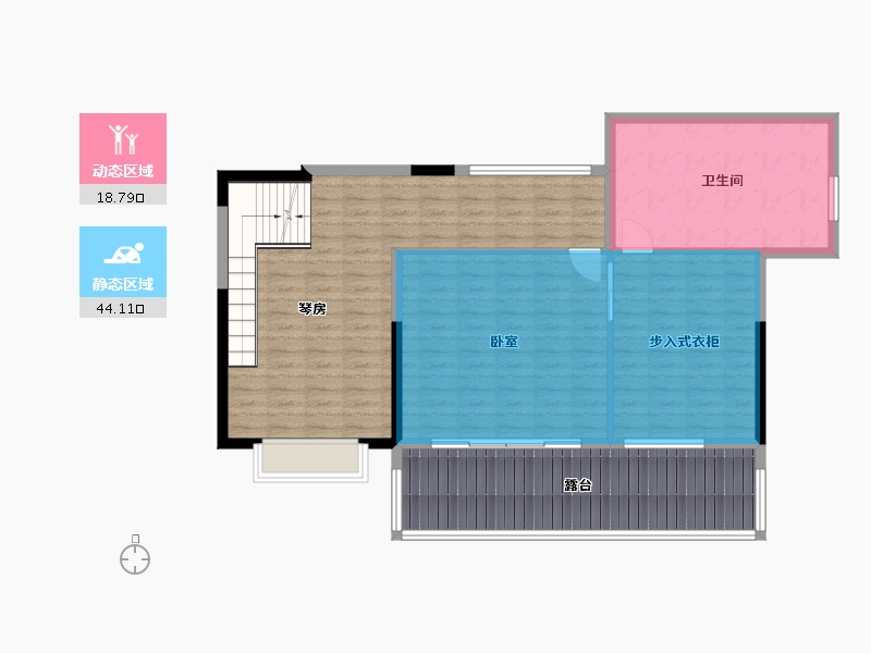 陕西省-西安市-中国铁建西派逸园-114.00-户型库-动静分区