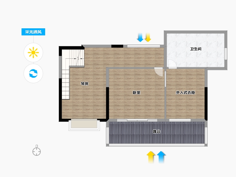 陕西省-西安市-中国铁建西派逸园-114.00-户型库-采光通风