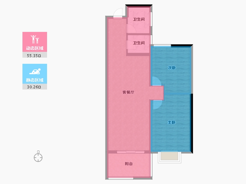 河南省-南阳市-正商如意宽境-77.14-户型库-动静分区