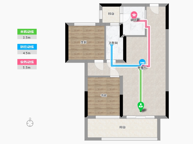 河南省-周口市-万基-67.35-户型库-动静线