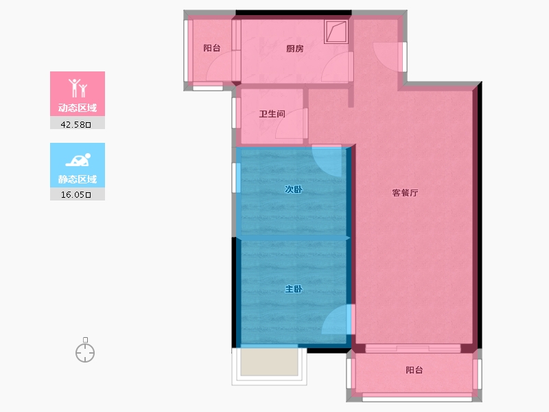 广东省-深圳市-招商臻城-51.64-户型库-动静分区