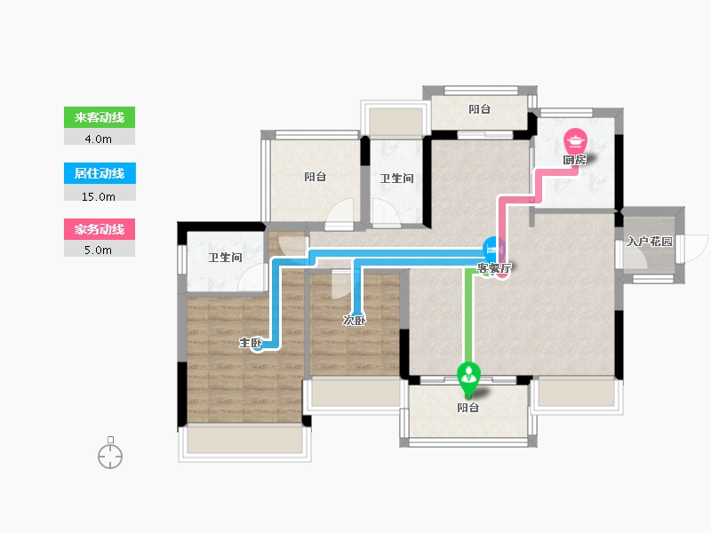 广东省-江门市-满天星-81.60-户型库-动静线