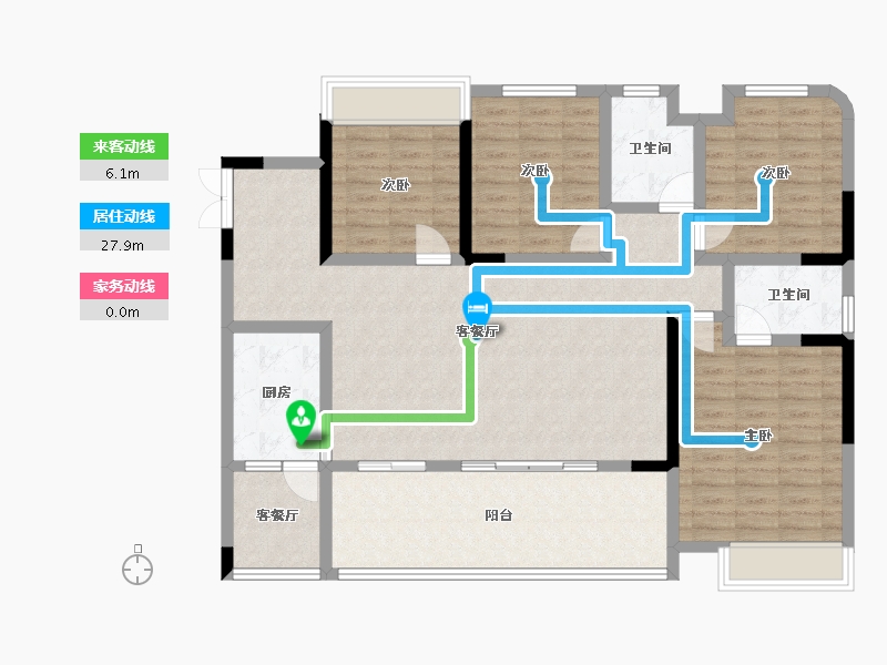 四川省-宜宾市-伴山悦城-116.00-户型库-动静线