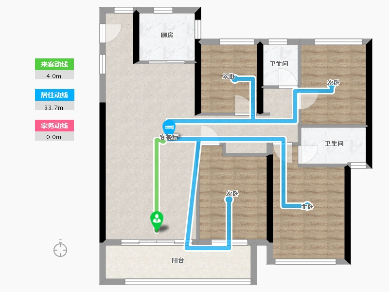 福建省-福州市-国贸江屿原-96.00-户型库-动静线