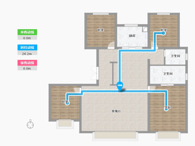 河北省-保定市-春江锦上-144.00-户型库-动静线