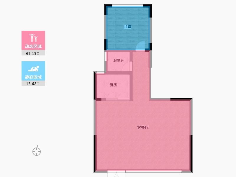 四川省-成都市-中交统建锦江九章-72.13-户型库-动静分区