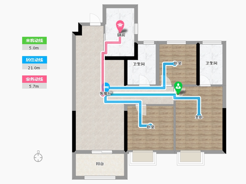 江苏省-常州市-龙控公园名著-91.21-户型库-动静线