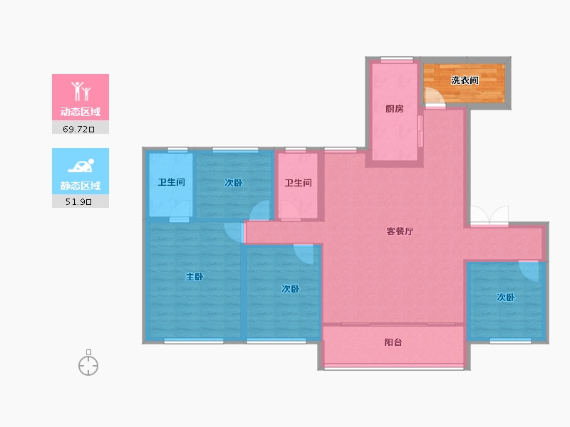 四川省-成都市-人居九林语-114.99-户型库-动静分区