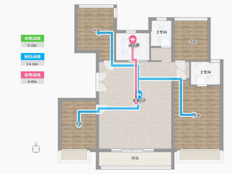 安徽省-马鞍山市-德信江山云起-111.00-户型库-动静线