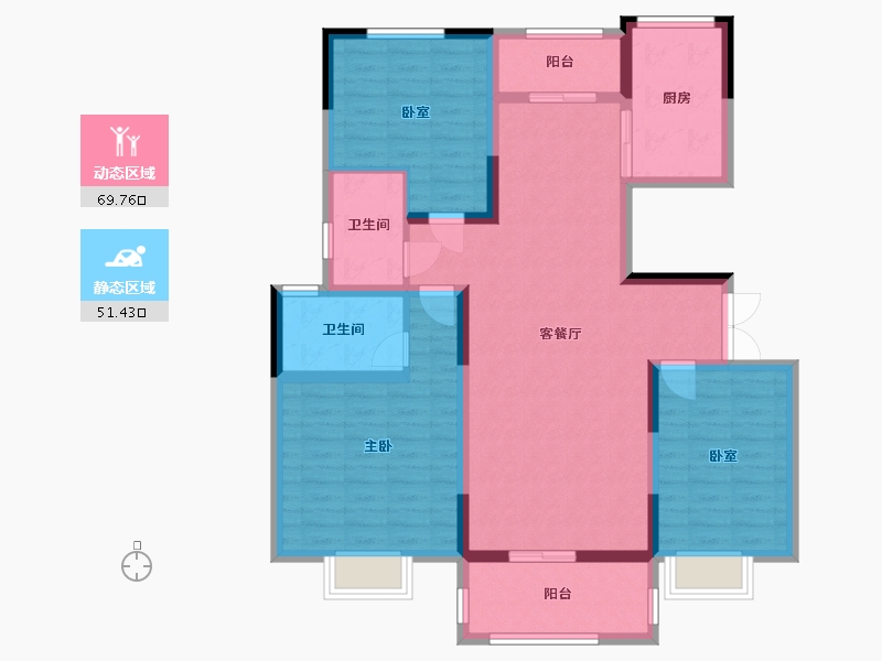 河南省-安阳市-建业成-108.00-户型库-动静分区