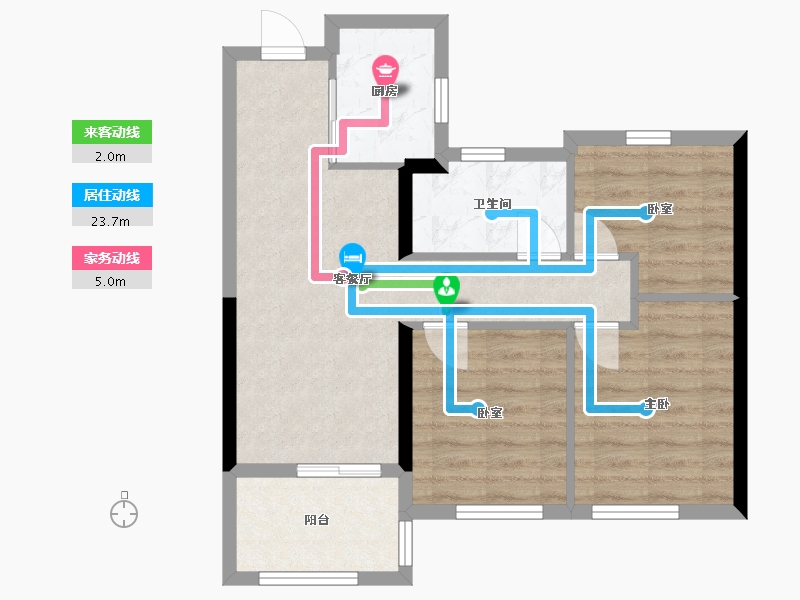 福建省-福州市-国贸江屿原-63.12-户型库-动静线