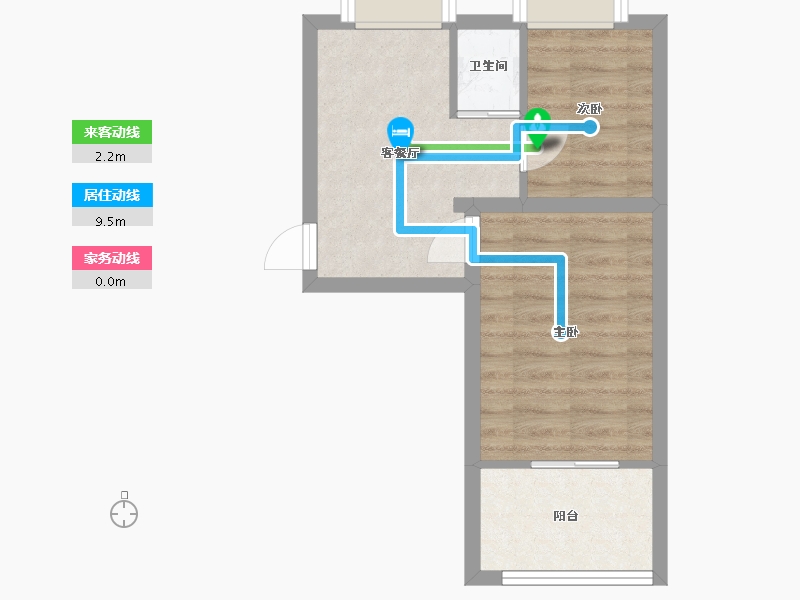 北京-北京市-虎坊路小区-36.43-户型库-动静线