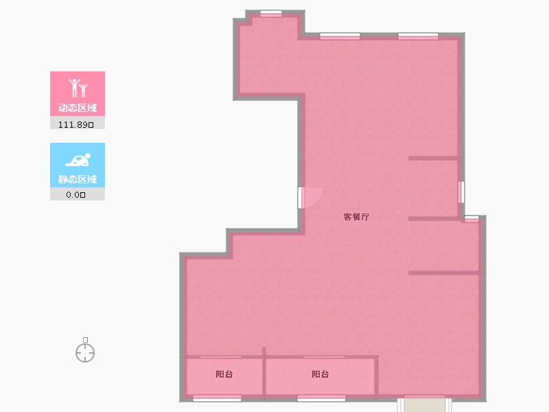 浙江省-温州市-景和佳苑-109.60-户型库-动静分区