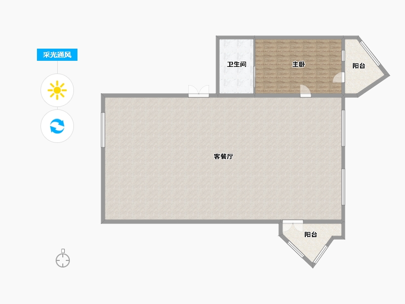 浙江省-绍兴市-恒美大厦-192.00-户型库-采光通风