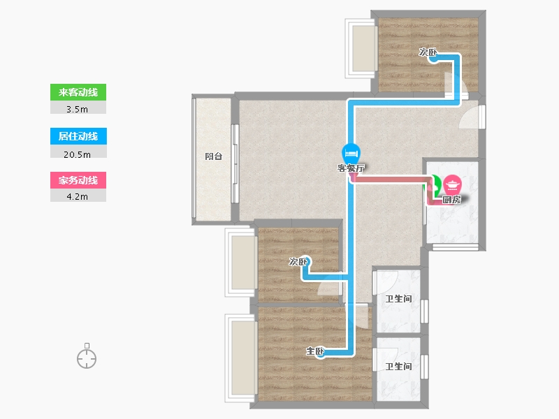 广东省-汕尾市-东方茗府-81.38-户型库-动静线