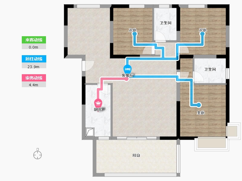 河南省-郑州市-澳龙港湾-123.40-户型库-动静线