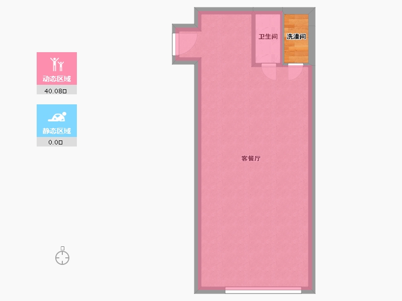 四川省-成都市-东方希望中心金融悦-38.29-户型库-动静分区