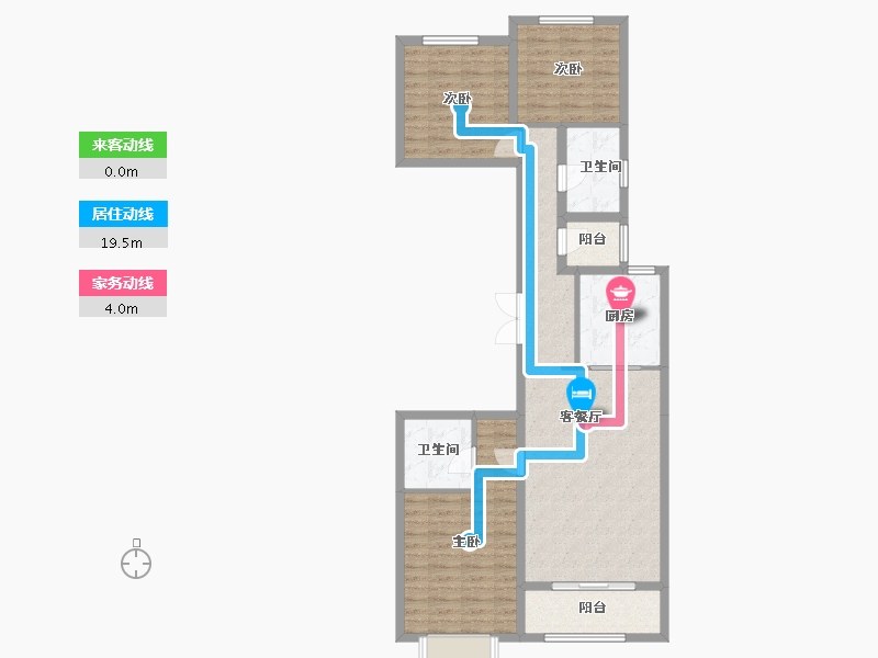 河北省-唐山市-帝都旺府-109.26-户型库-动静线