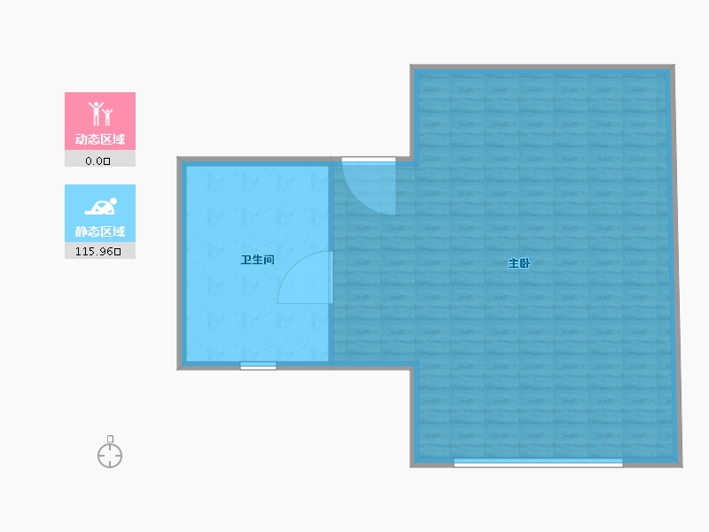 浙江省-杭州市-驭远久映樾府-110.00-户型库-动静分区