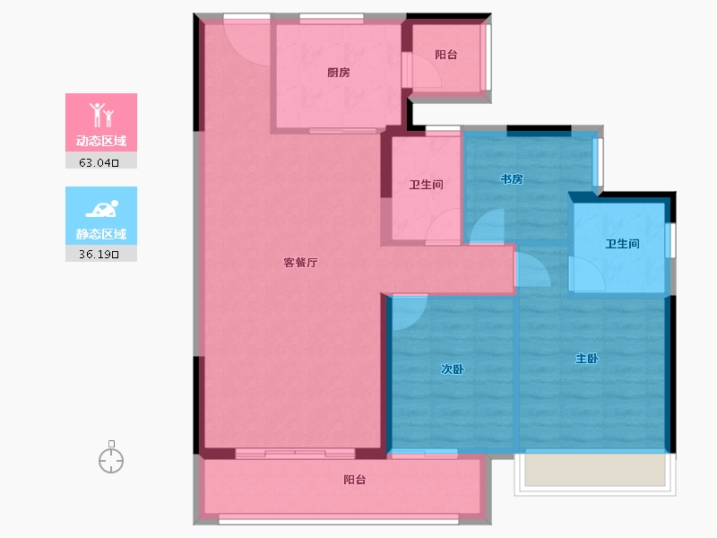 四川省-成都市-三环至绕城-89.48-户型库-动静分区