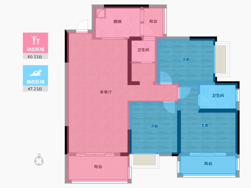 四川省-德阳市-御锦坊-96.81-户型库-动静分区