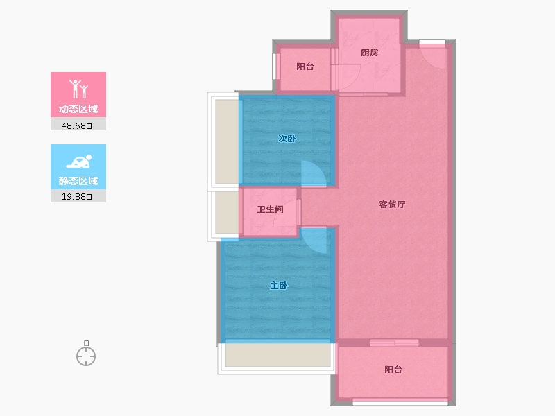 广西壮族自治区-桂林市-绿涛公园里-81.12-户型库-动静分区