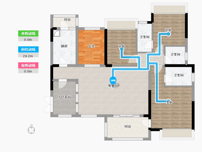 河北省-邢台市-79号院-118.40-户型库-动静线