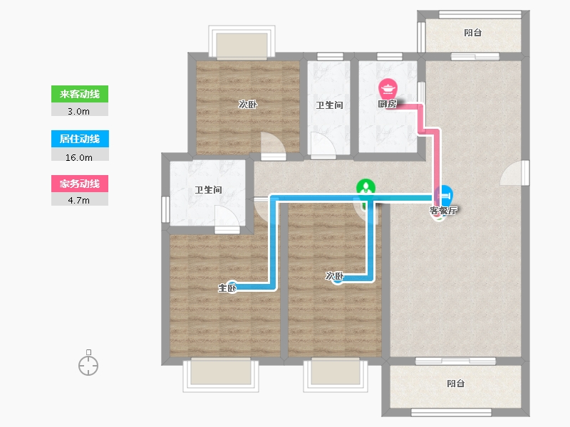 江西省-宜春市-住总文博苑-100.00-户型库-动静线