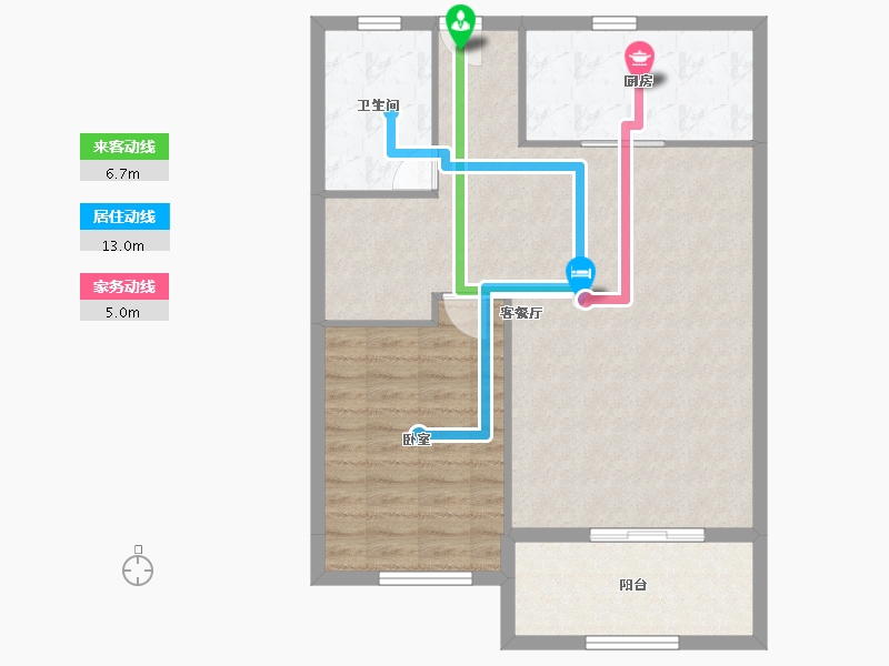 福建省-宁德市-天润云玺-83.20-户型库-动静线