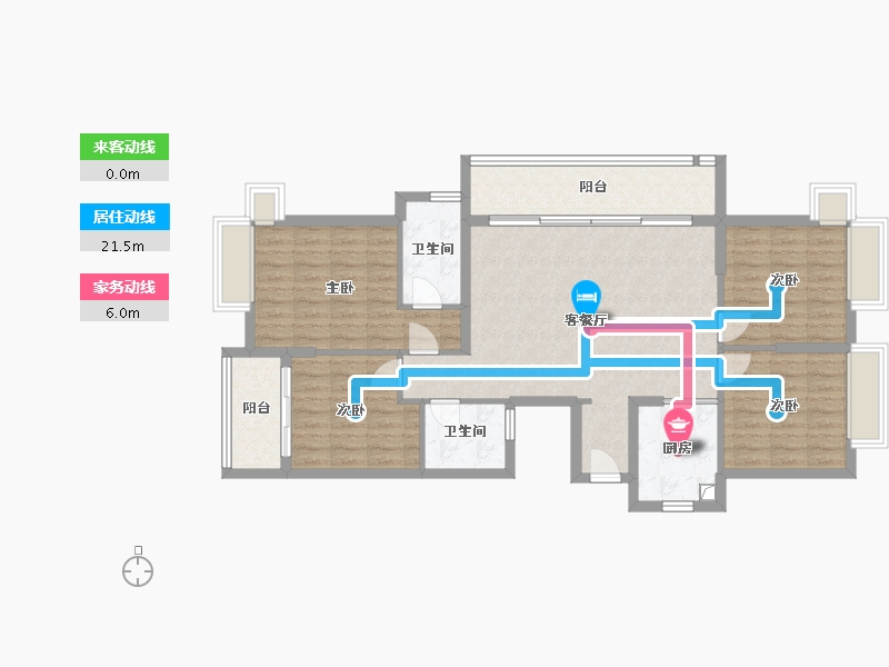 福建省-三明市-城投广场-109.02-户型库-动静线