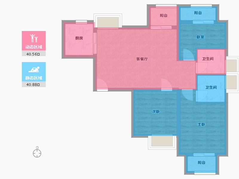 福建省-福州市-江湾悦城-79.21-户型库-动静分区