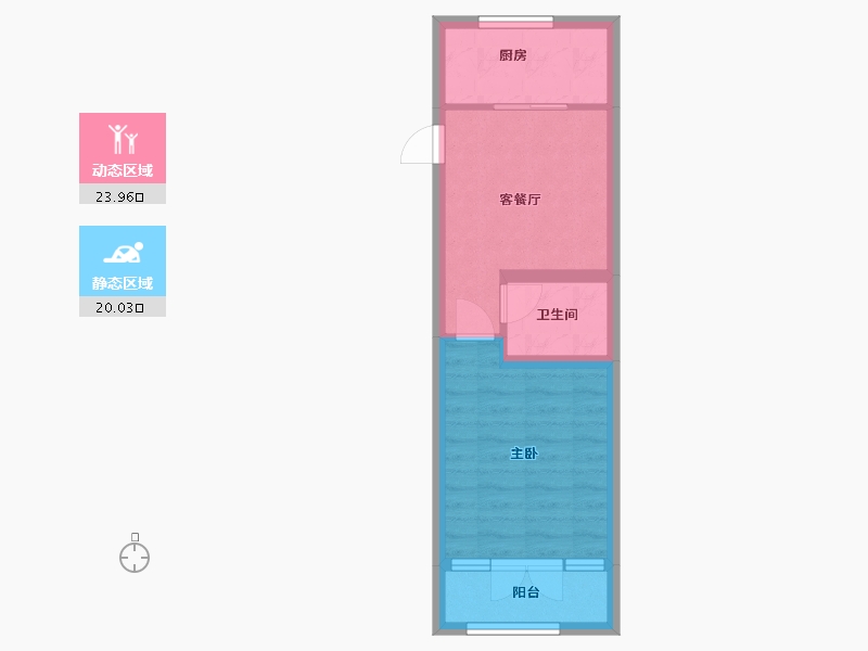 山西省-晋中市-晋中通宇雅园和院项目-48.70-户型库-动静分区