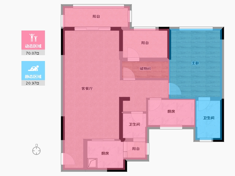 福建省-泉州市-西溪半岛-78.16-户型库-动静分区