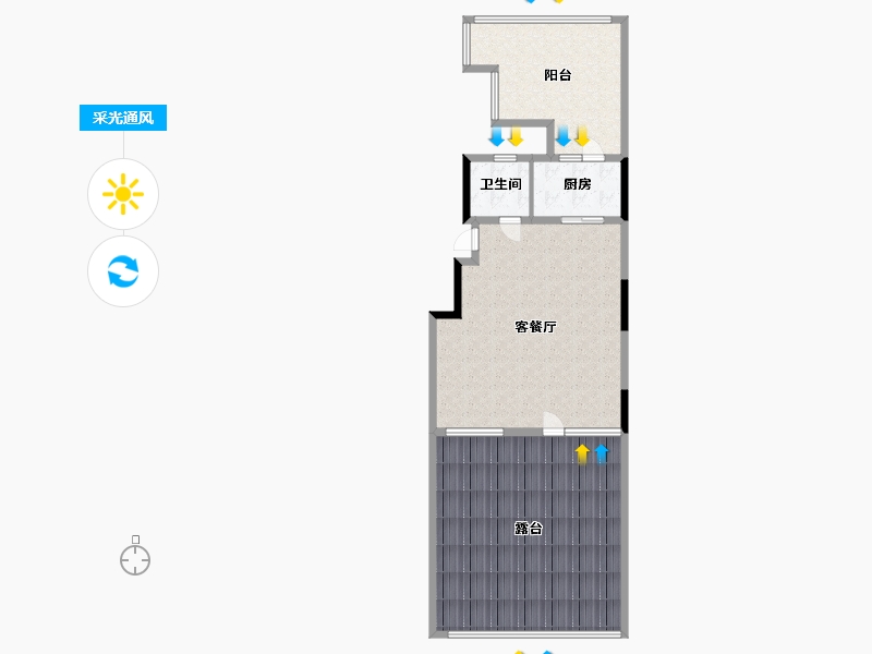 山西省-太原市-龙投远洋晋春秋-120.00-户型库-采光通风