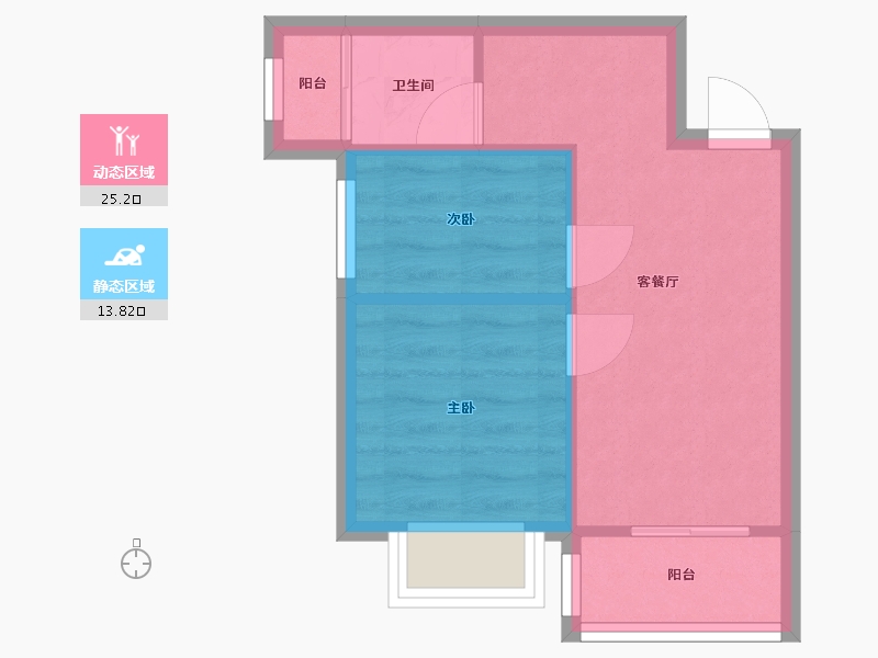 广东省-惠州市-德州城-38.90-户型库-动静分区