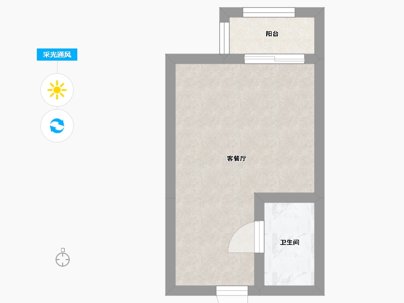 湖北省-武汉市-铁机新居-23.59-户型库-采光通风