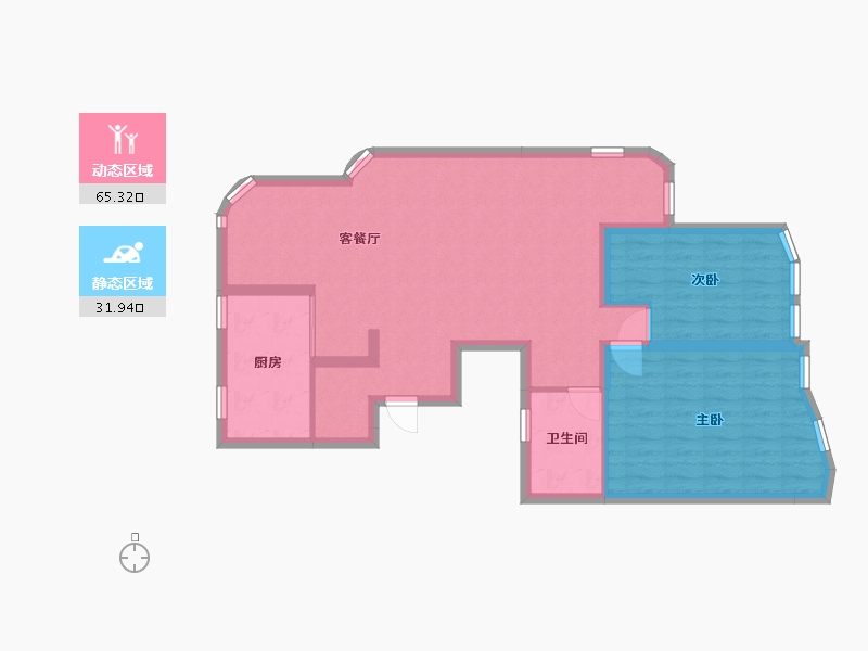 湖北省-荆州市-都家园-77.60-户型库-动静分区