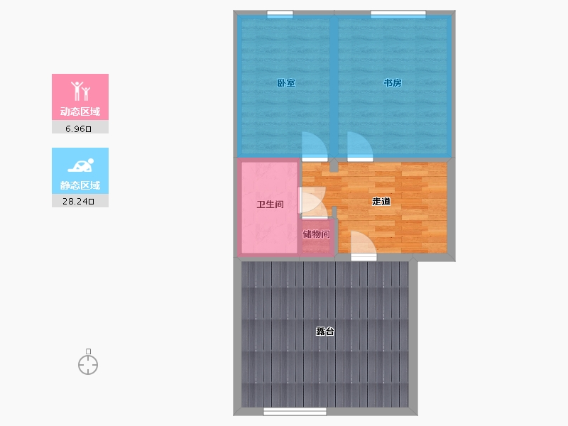 北京-北京市-皓月苑-115.00-户型库-动静分区