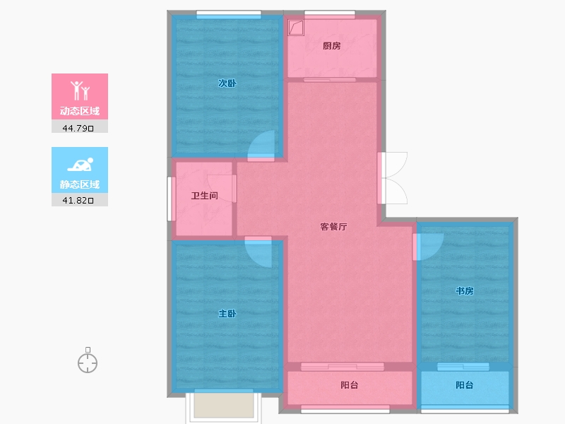 山西省-晋中市-平遥府-104.00-户型库-动静分区