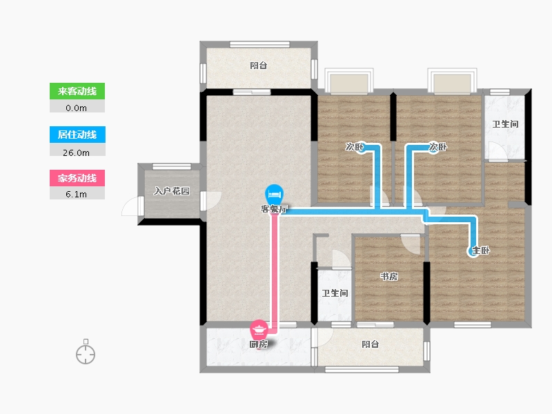 广西壮族自治区-防城港市-春江嘉园-139.20-户型库-动静线