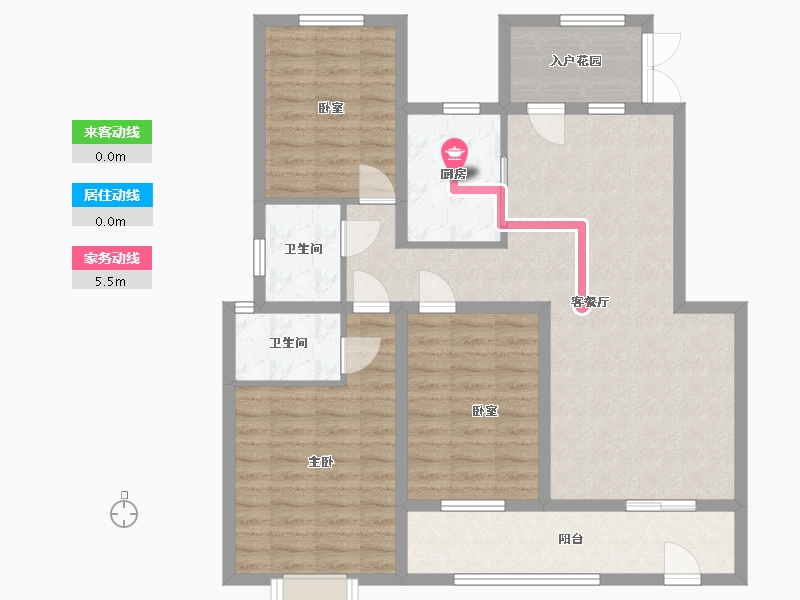 河北省-邢台市-洺阳首府-103.20-户型库-动静线