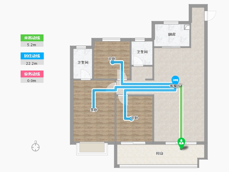 河南省-焦作市-征云美好生家园-98.01-户型库-动静线