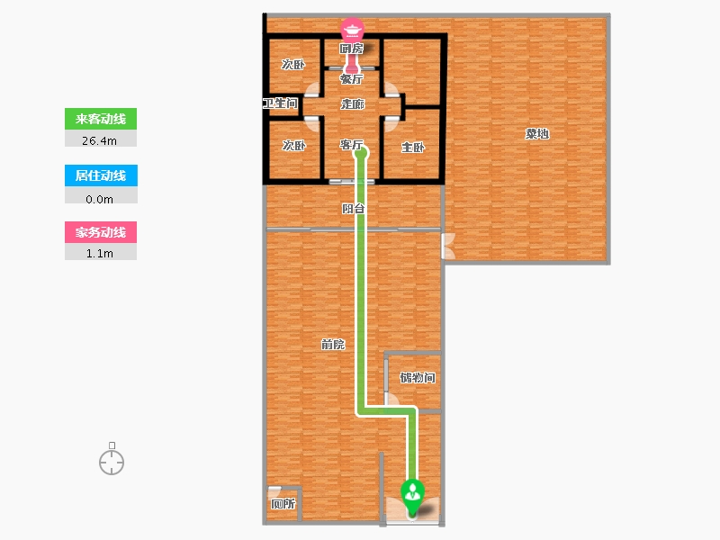 河北省-石家庄市-元氏县庄窠里-333.08-户型库-动静线